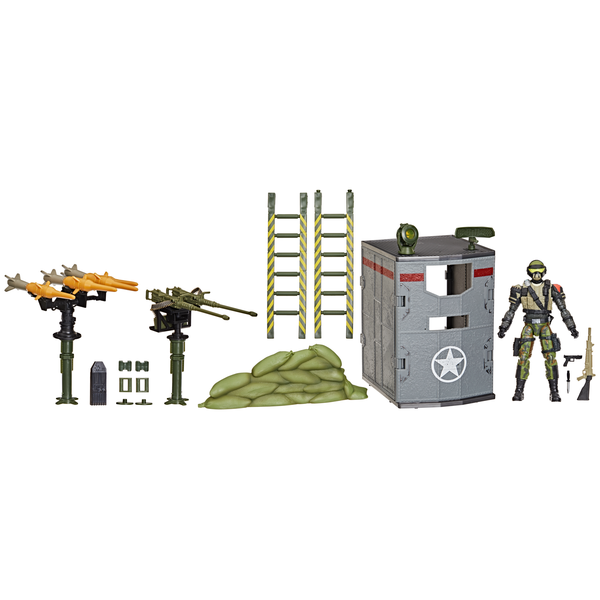 G.I. Joe Classified Series #175, Steel Corps Sentry & Modular Defense Post