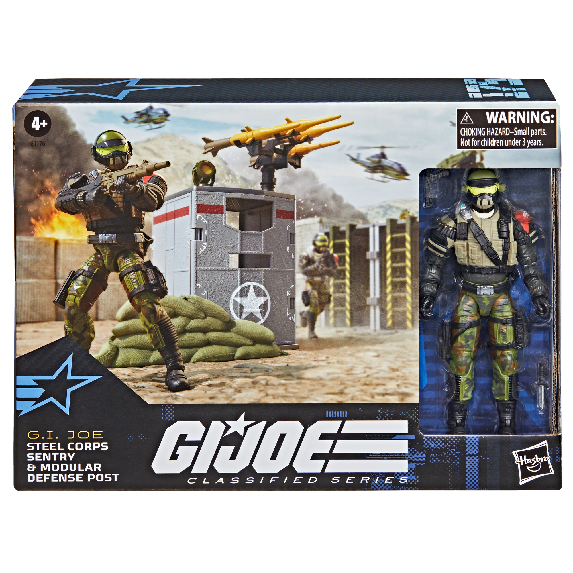 G.I. Joe Classified Series #175, Steel Corps Sentry & Modular Defense Post