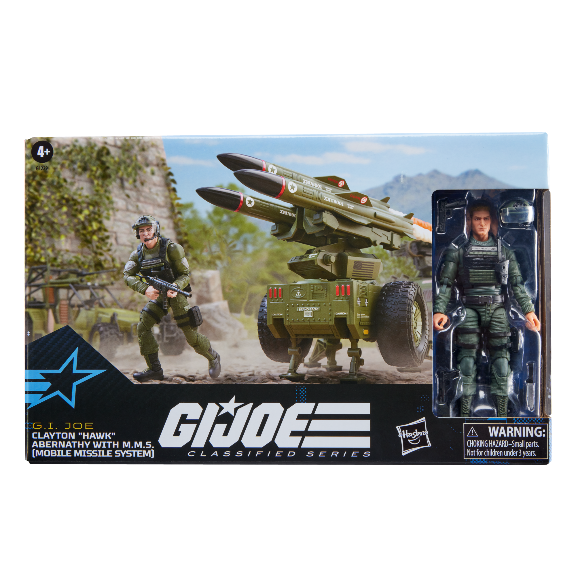 G.I. Joe Classified Series #182, Clayton “Hawk” Abernathy with M.M.S. (Mobile Missile System)