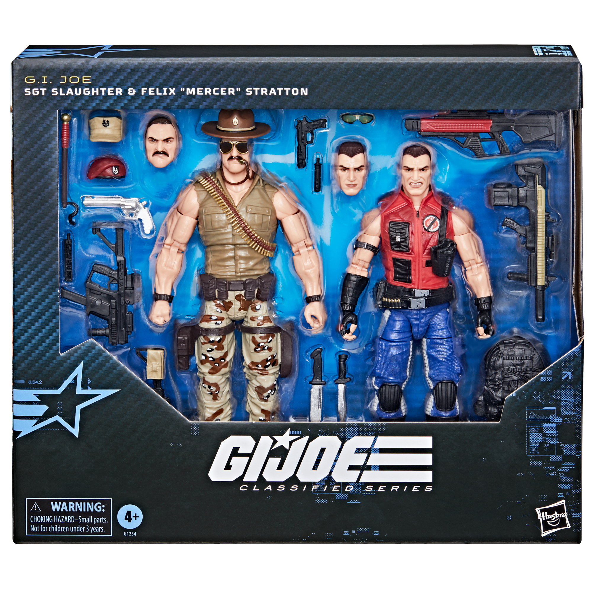 G.I. Joe Classified Series #173, Sgt Slaughter & Felix "Mercer" Stratton