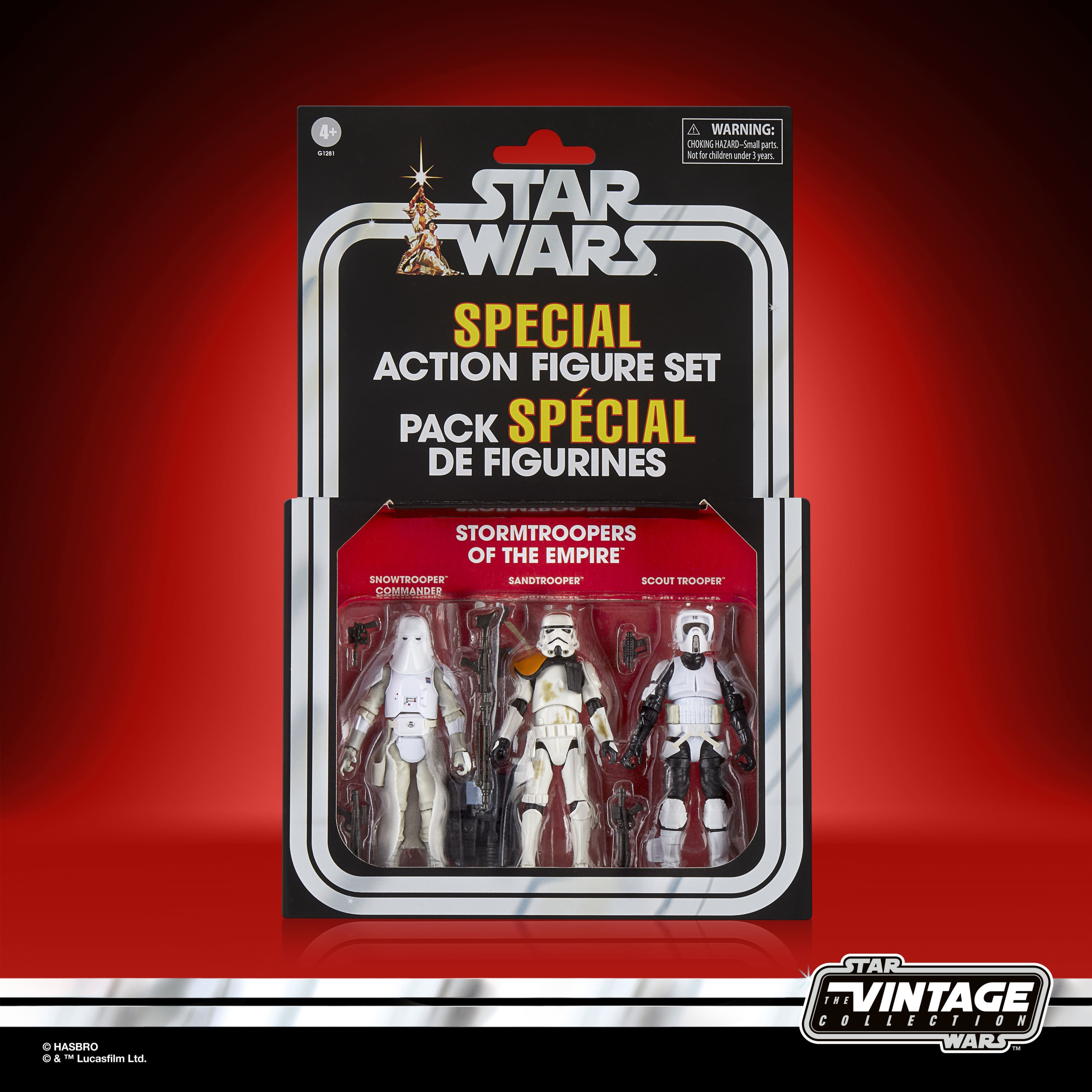 STAR WARS: The Vintage Collection Storm Troopers of The Empire 3-Pack