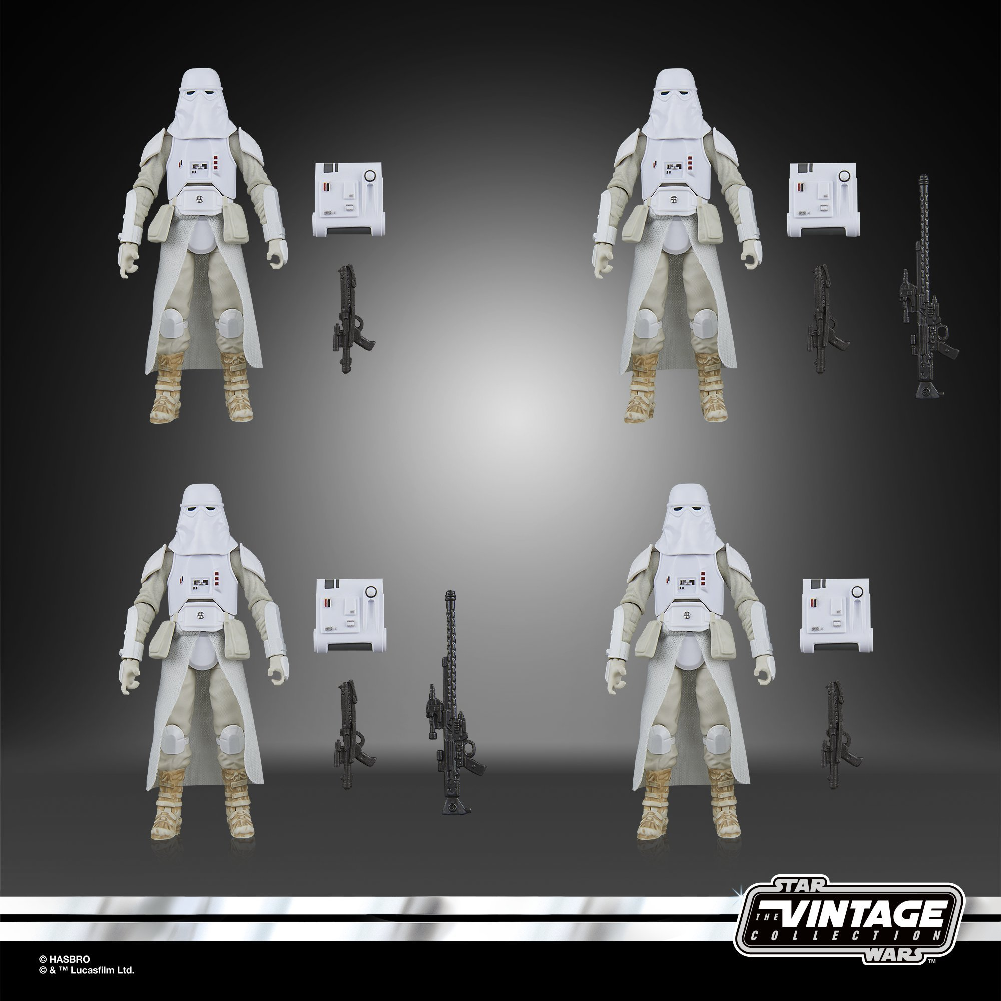 STAR WARS The Vintage Collection Snowtrooper 4-Pack