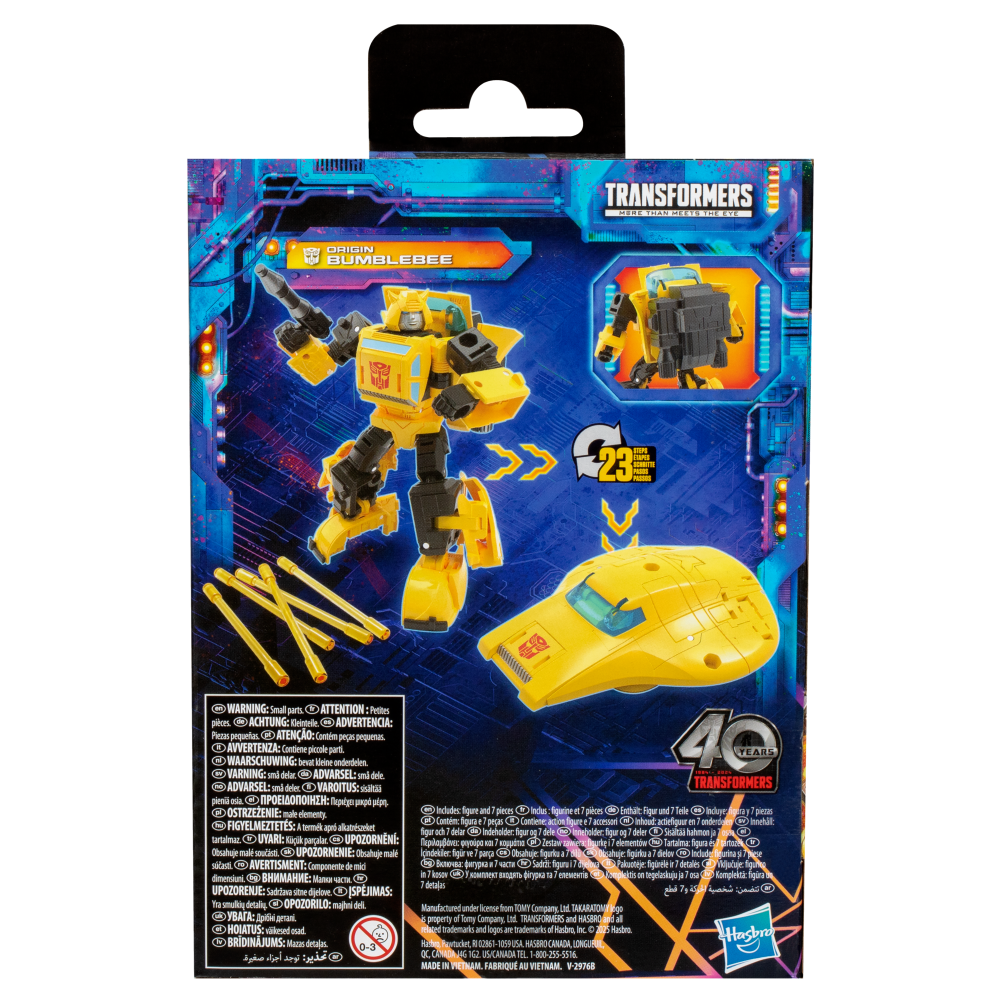 Transformers Legacy Deluxe Class Origin Bumblebee