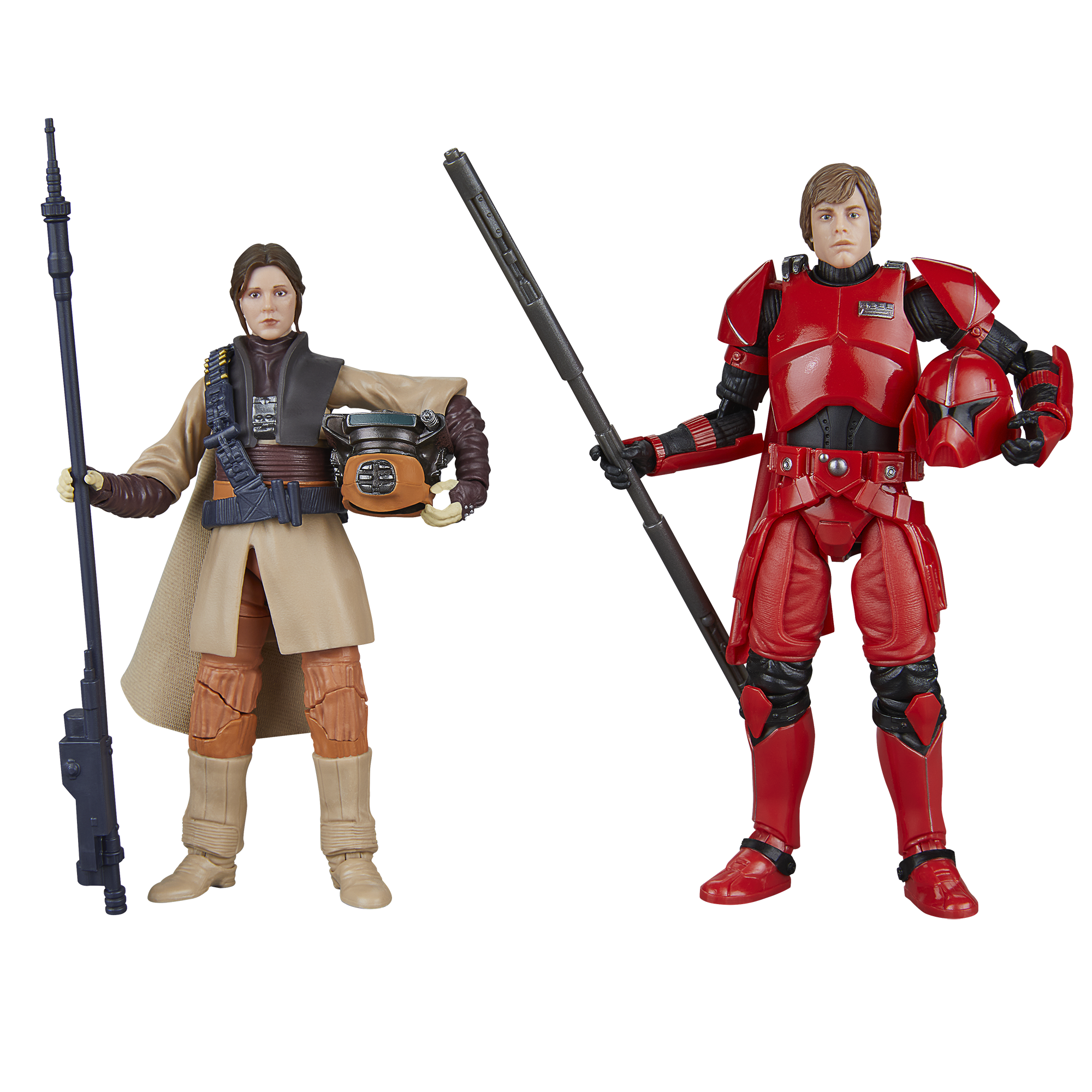 STAR WARS The Black Series Luke Skywalker (Imperial Guard) & Princess Leia Organa (Boushh)
