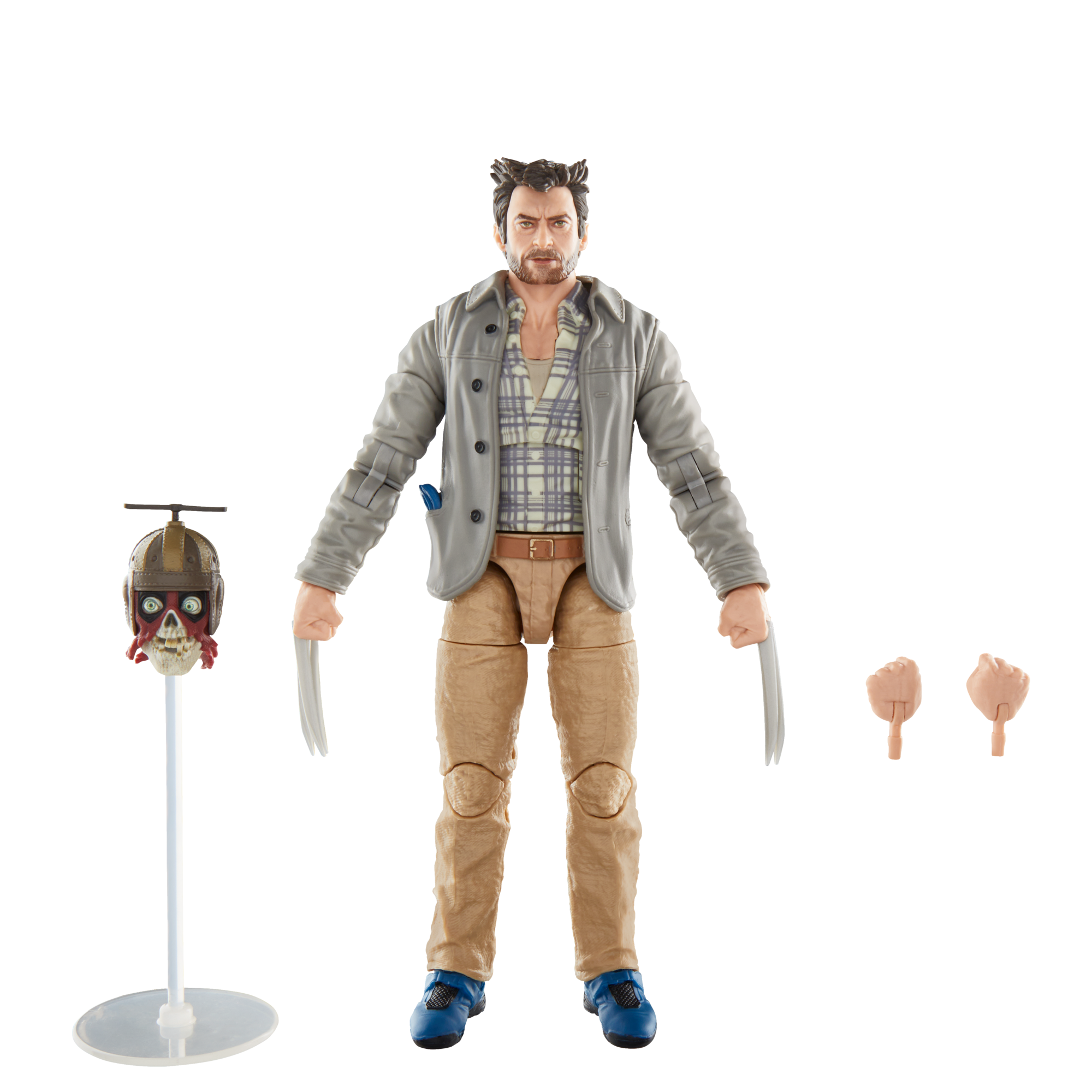 Marvel Legends Series Headpool with Marvel’s Logan Action Figure