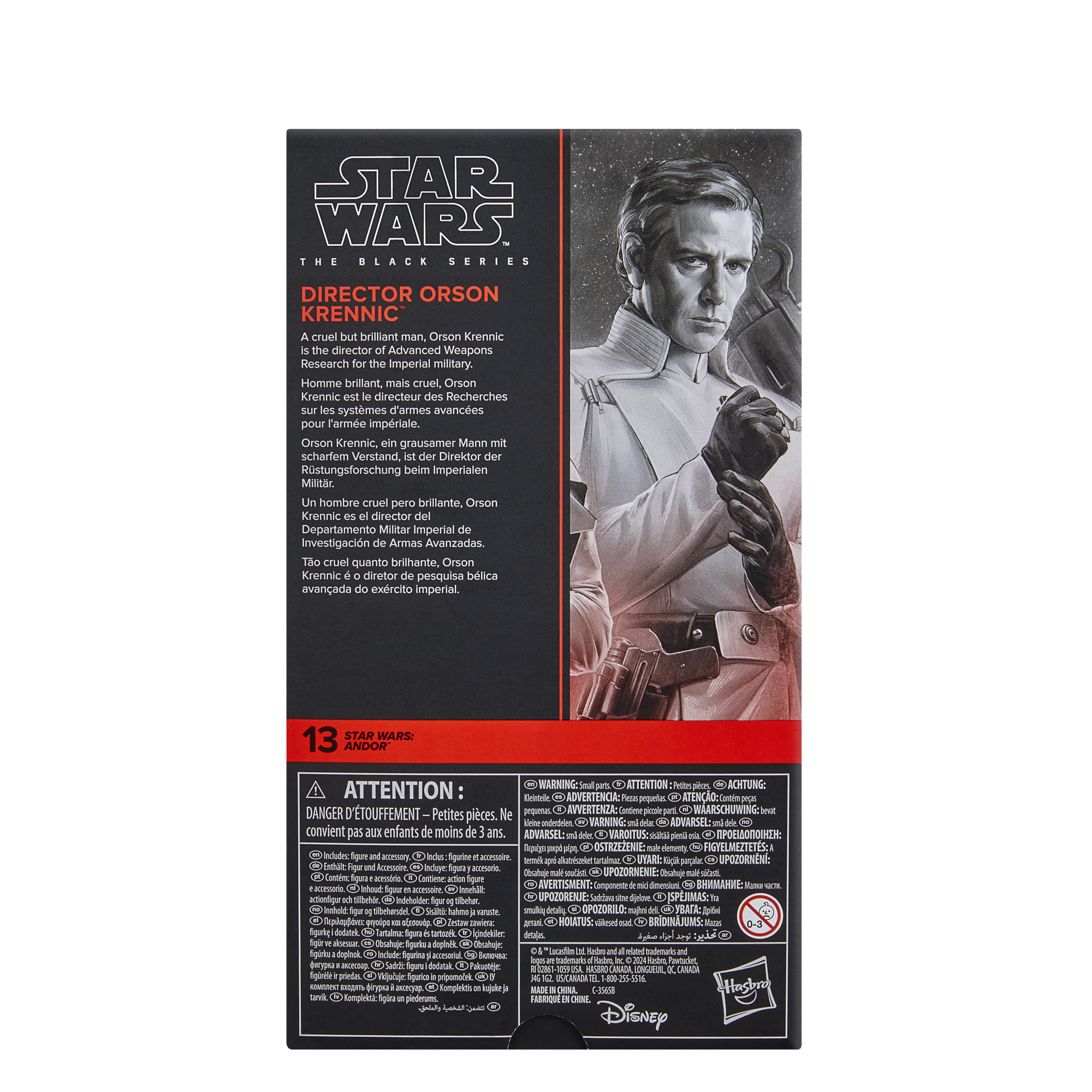 STAR WARS The Black Series Director Orson Krennic