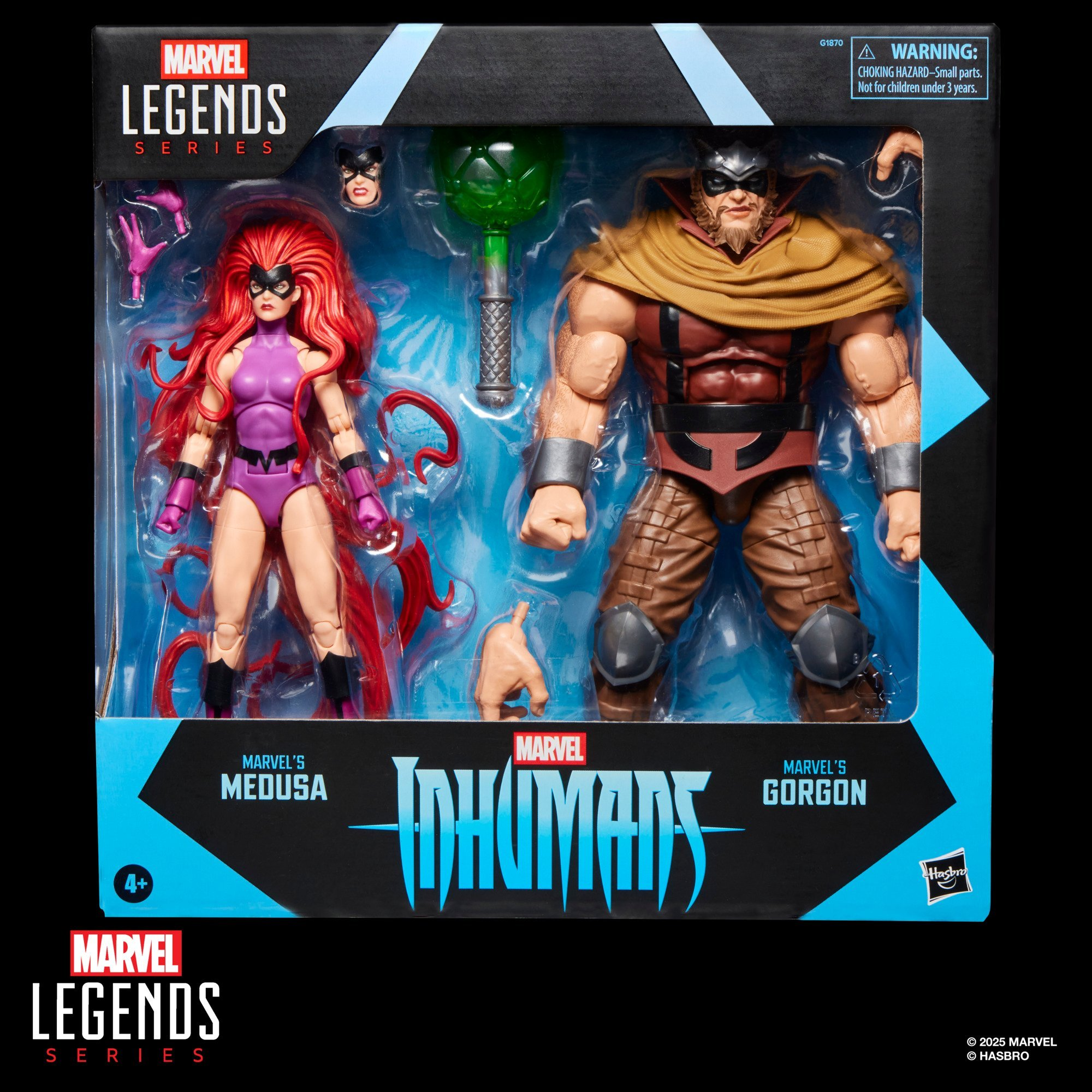 Marvel Legends Series Inhumans Marvel’s Medusa & Marvel’s Gorgon