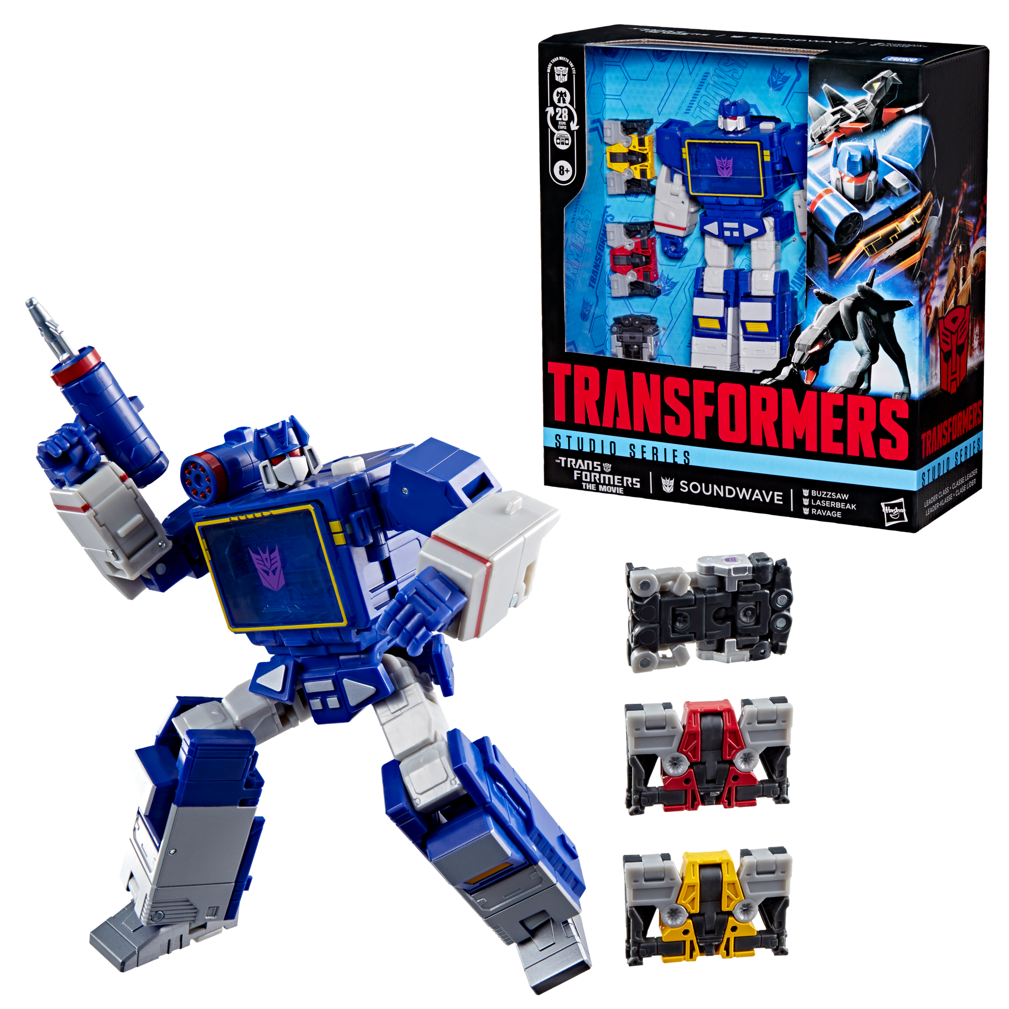 Transformers Studio Series Leader Class The Transformers: The Movie Soundwave