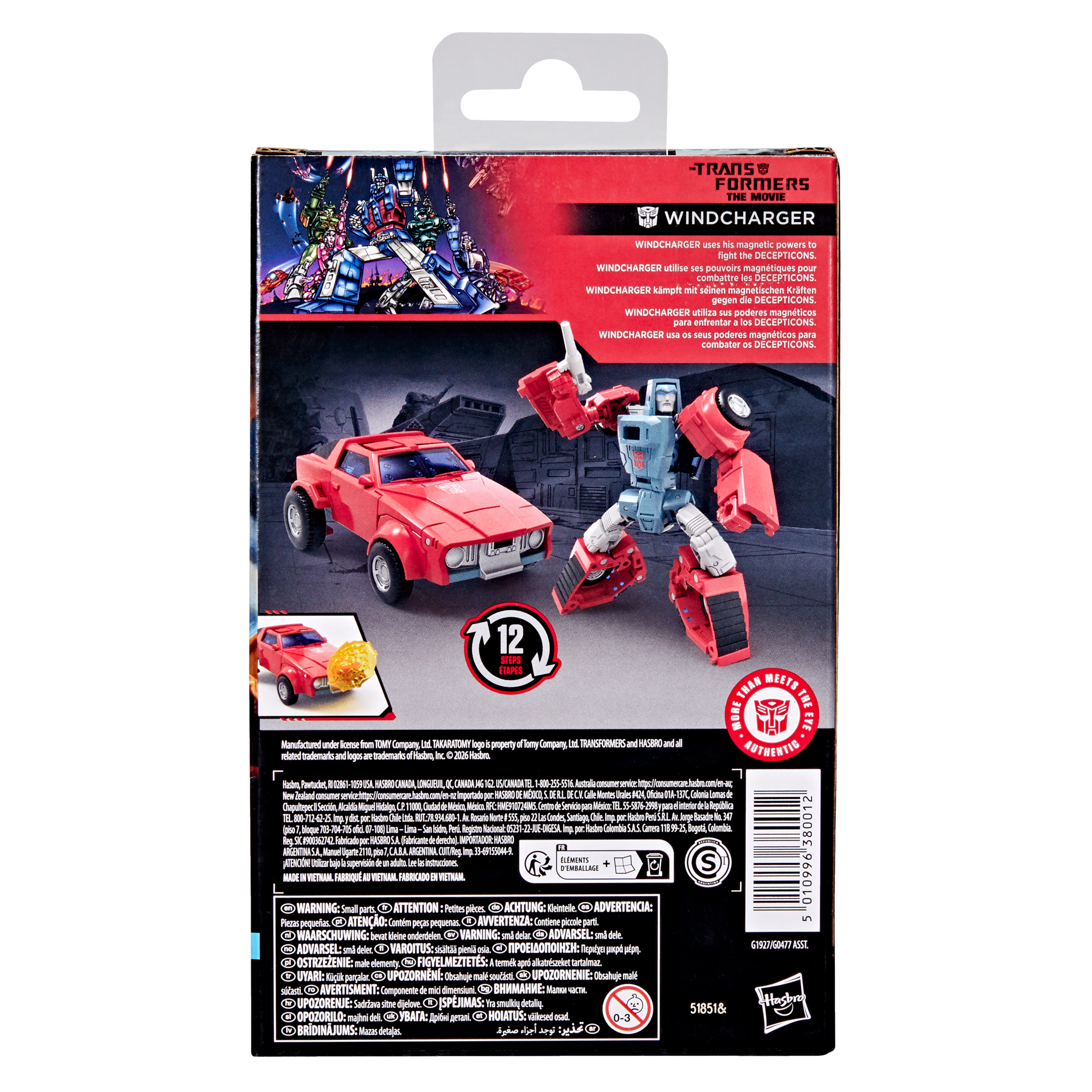 Transformers Studio Series The Transformers: The Movie Deluxe Class Windcharger