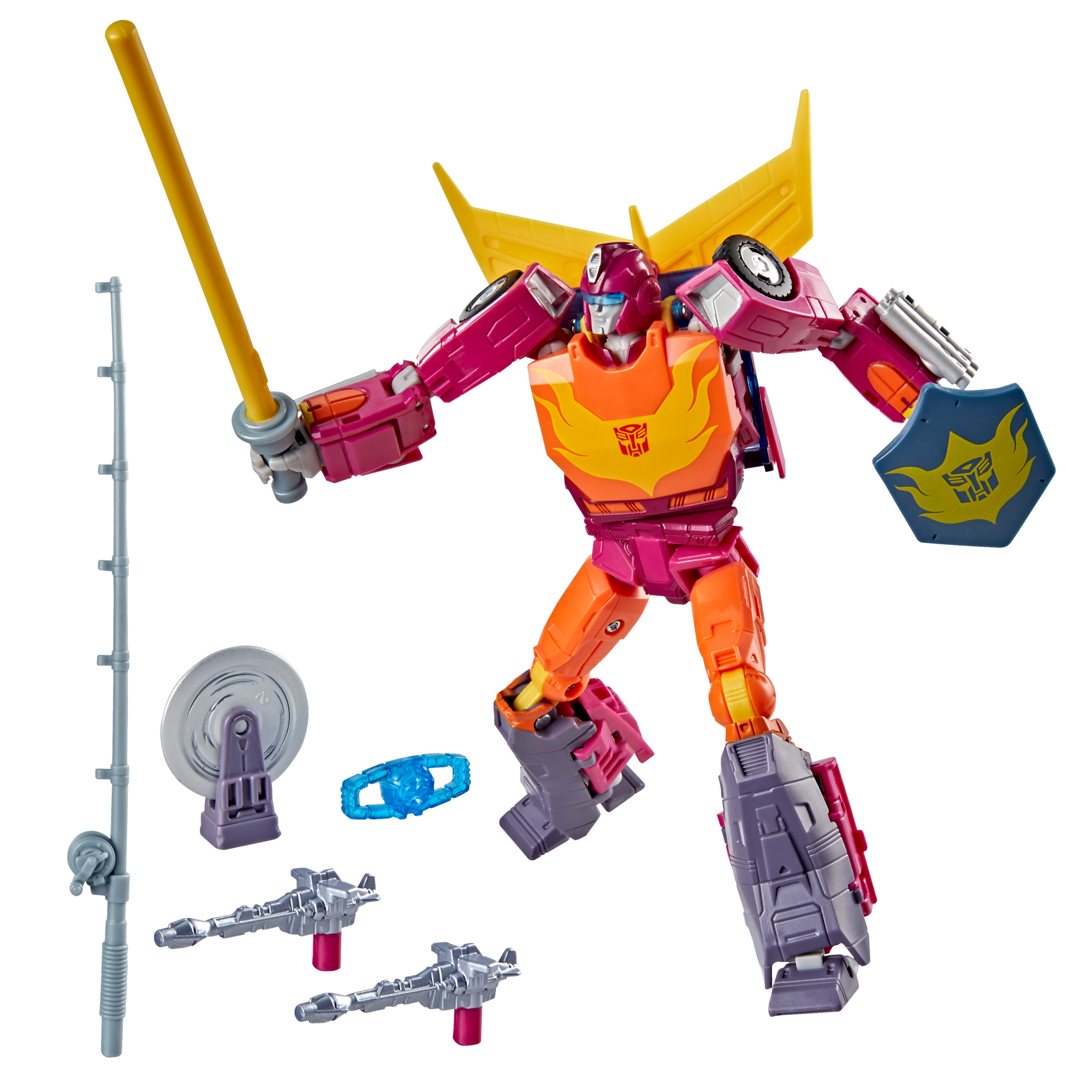 Transformers Studio Series MTMTE Collection The Transformers: The Movie Voyager Class Autobot Hot Rod