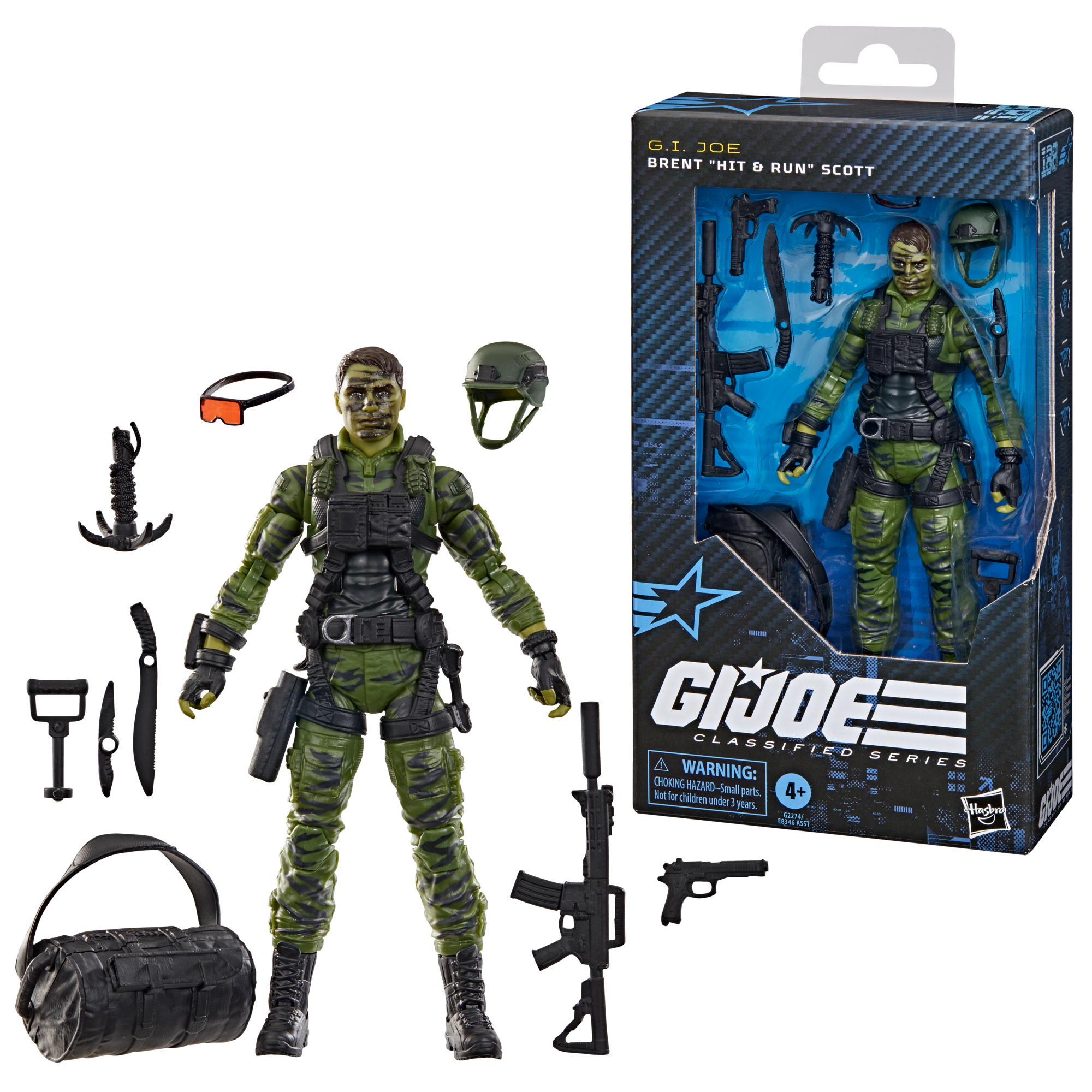 G.I. Joe Classified Series #188, Brent “Hit & Run” Scott