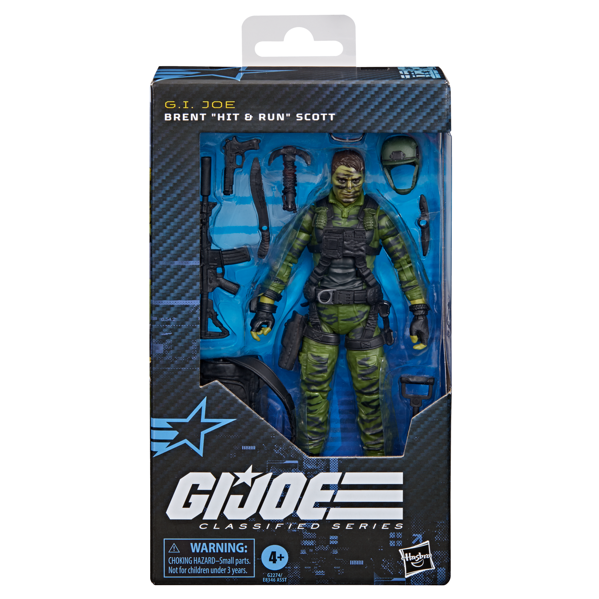 G.I. Joe Classified Series #188, Brent “Hit & Run” Scott