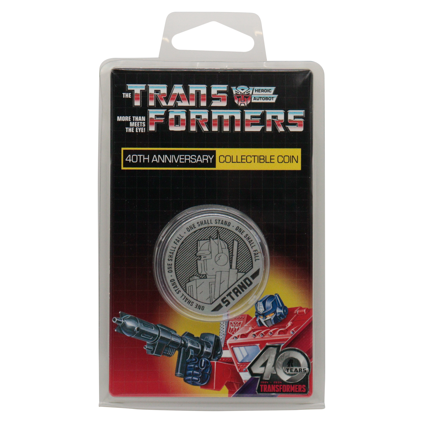 Transformers 40th Anniversary Limited Edition Collectible Coin