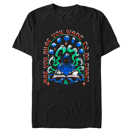 Dungeons & Dragons Dungeon Master Warning Men's T-Shirt
