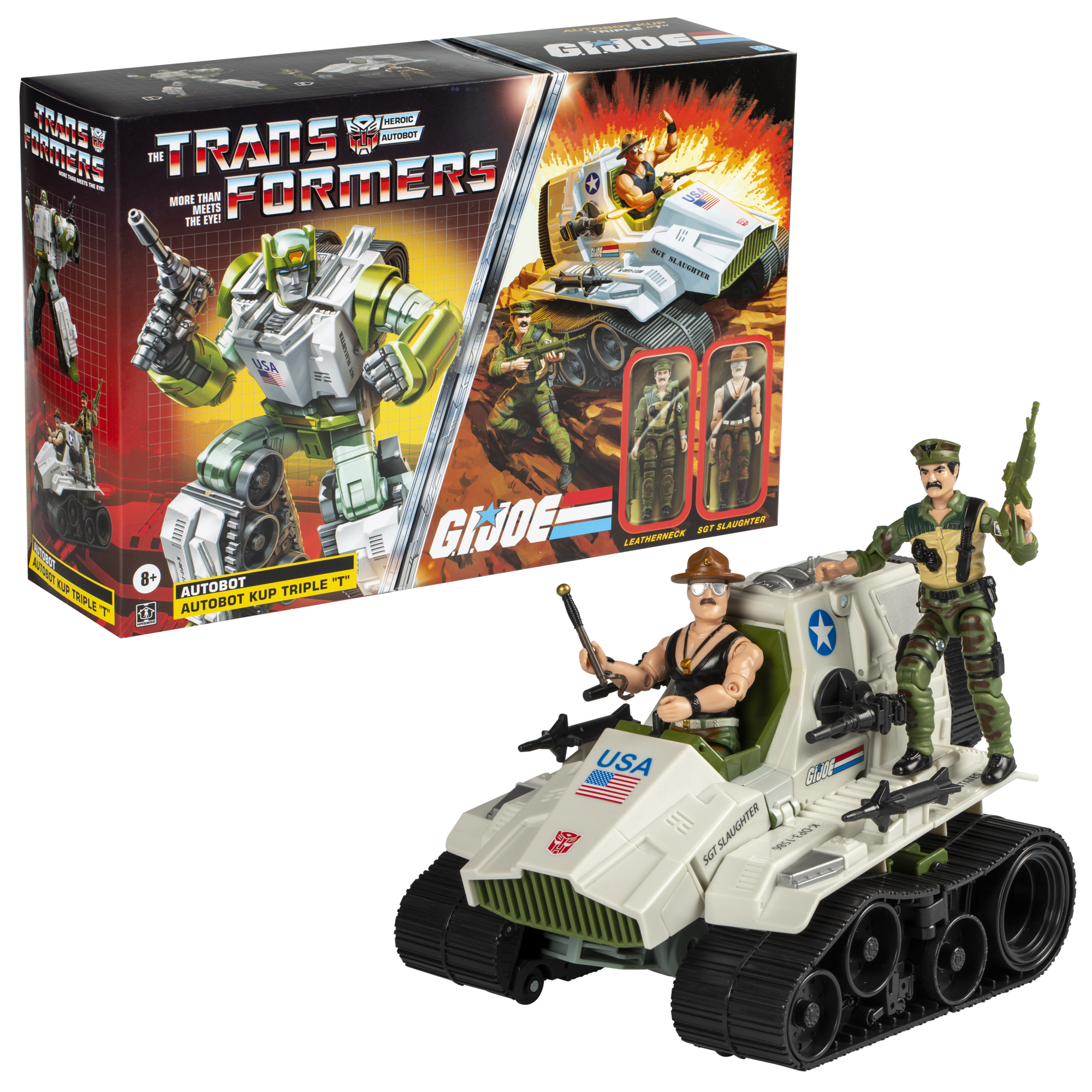 Transformers Collaborative G.I. Joe x Transformers Autobot Kup Triple T