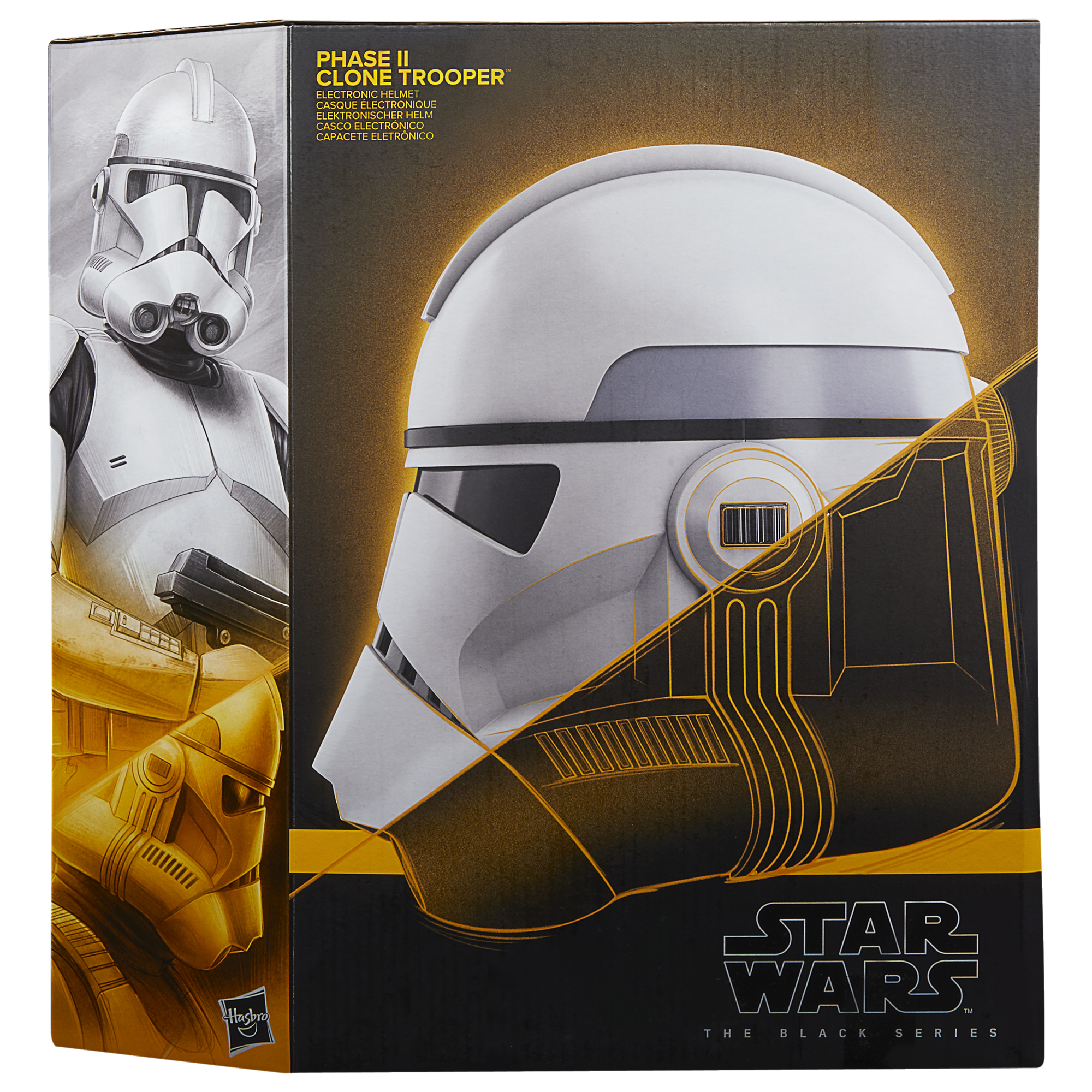 Star Wars The Black Series Phase II Clone Trooper Premium Electronic Helmet